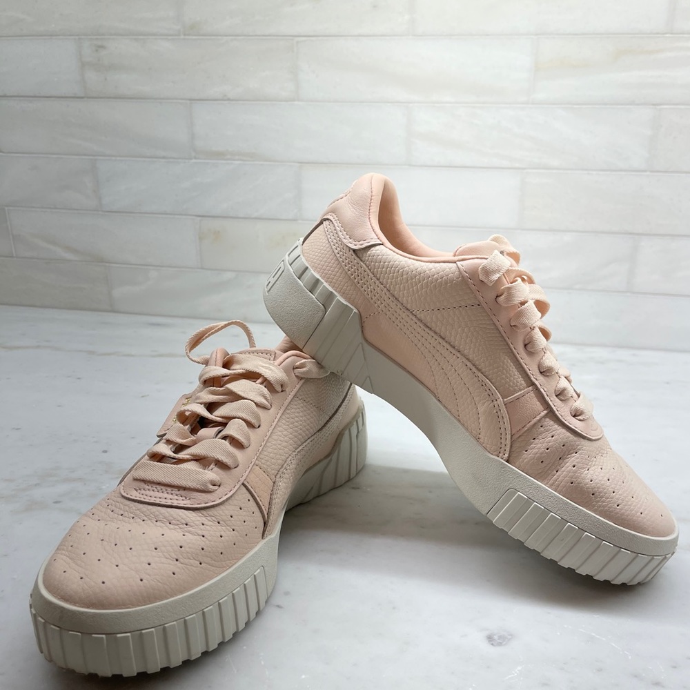 PUMA Cali Sport Sneakers in Light Pink - Picture 1 of 6